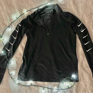 Black Nike Runner Quarter Zip